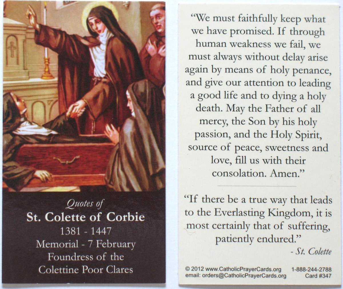 Coated Cardstock - Female Saints / Holy Women (C,D) - Bulk Pricing Available!