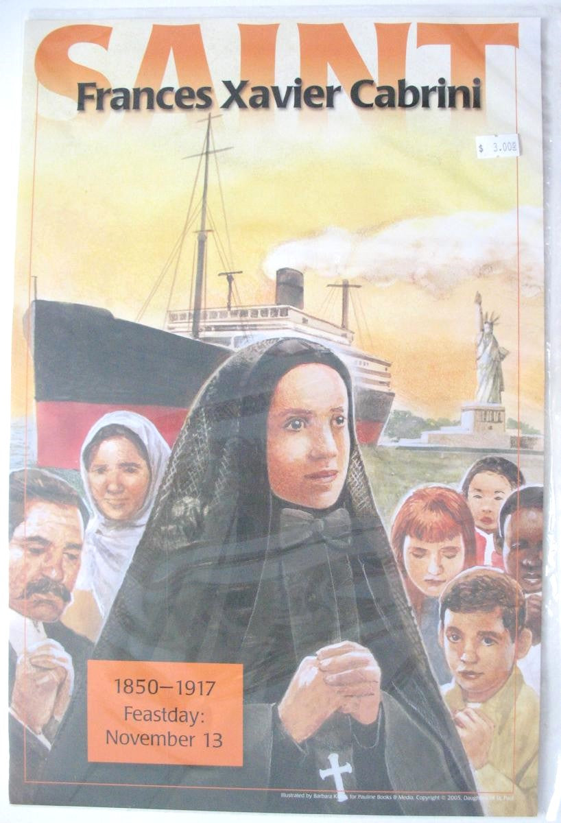 Saint Francis Xavier Cabrini Poster