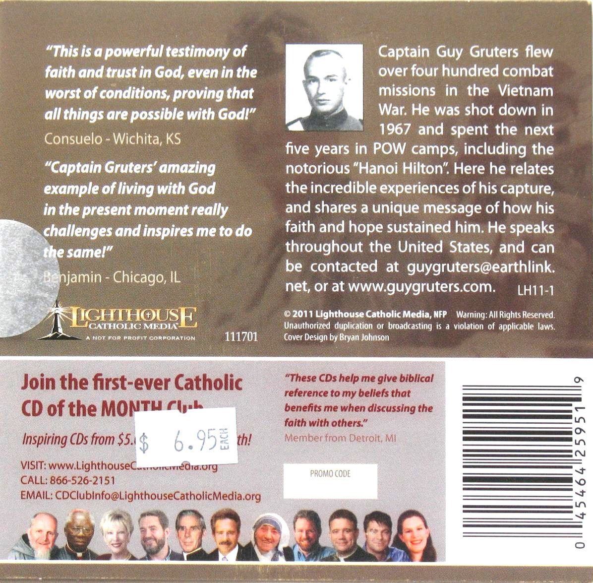 Surviving with God in a Communist POW Camp - CD Talk by Captain Guy Gruters