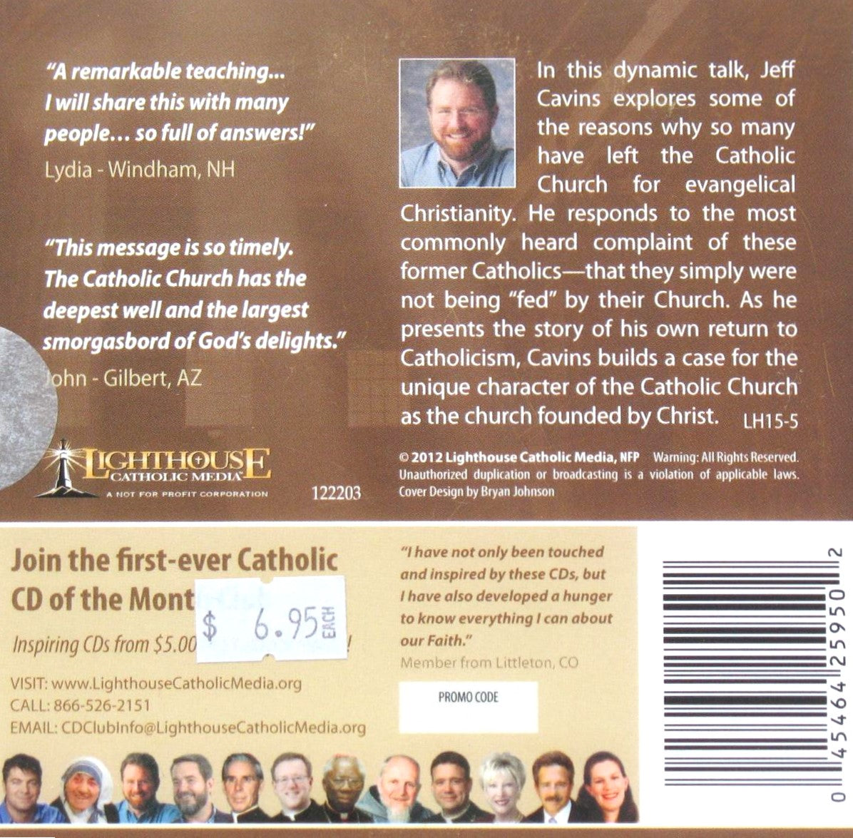 I'm Not Being Fed : Discovering The Food That Satisfies The Soul - CD Talk by Jeff Cavins