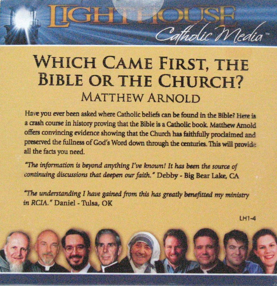 Which Came First, the Bible or the Church? - CD Talk by Matthew Arnold