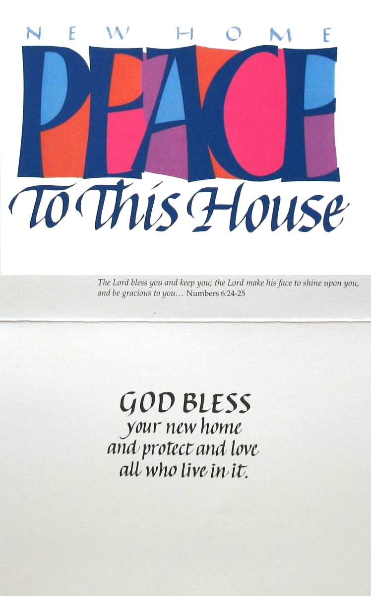 New Home Greeting Card