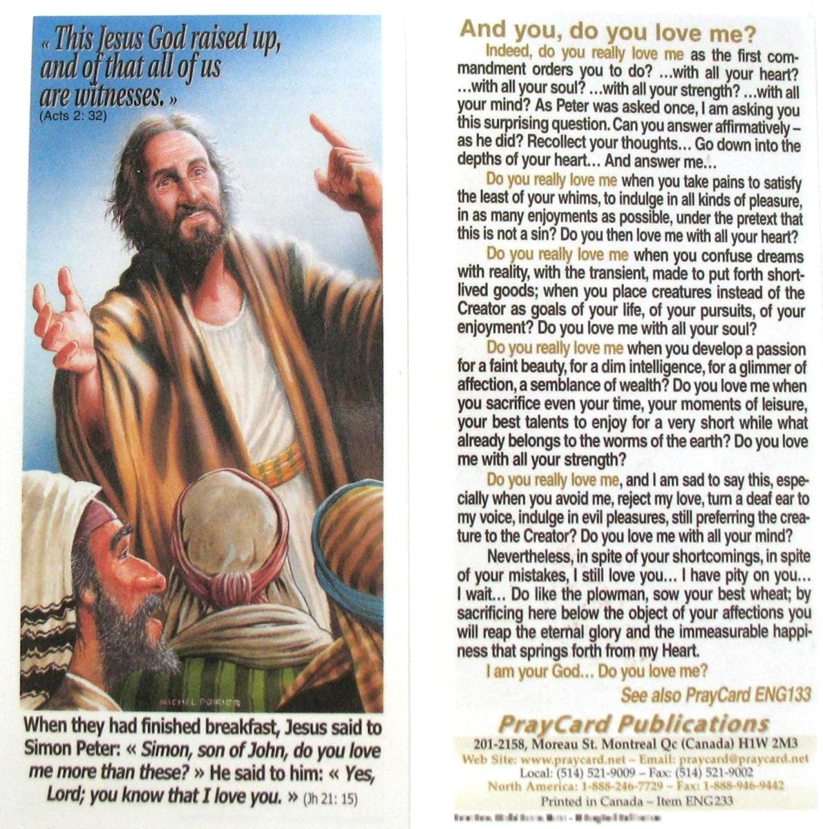 Laminated - I am your God .. Do You Really Love Me?