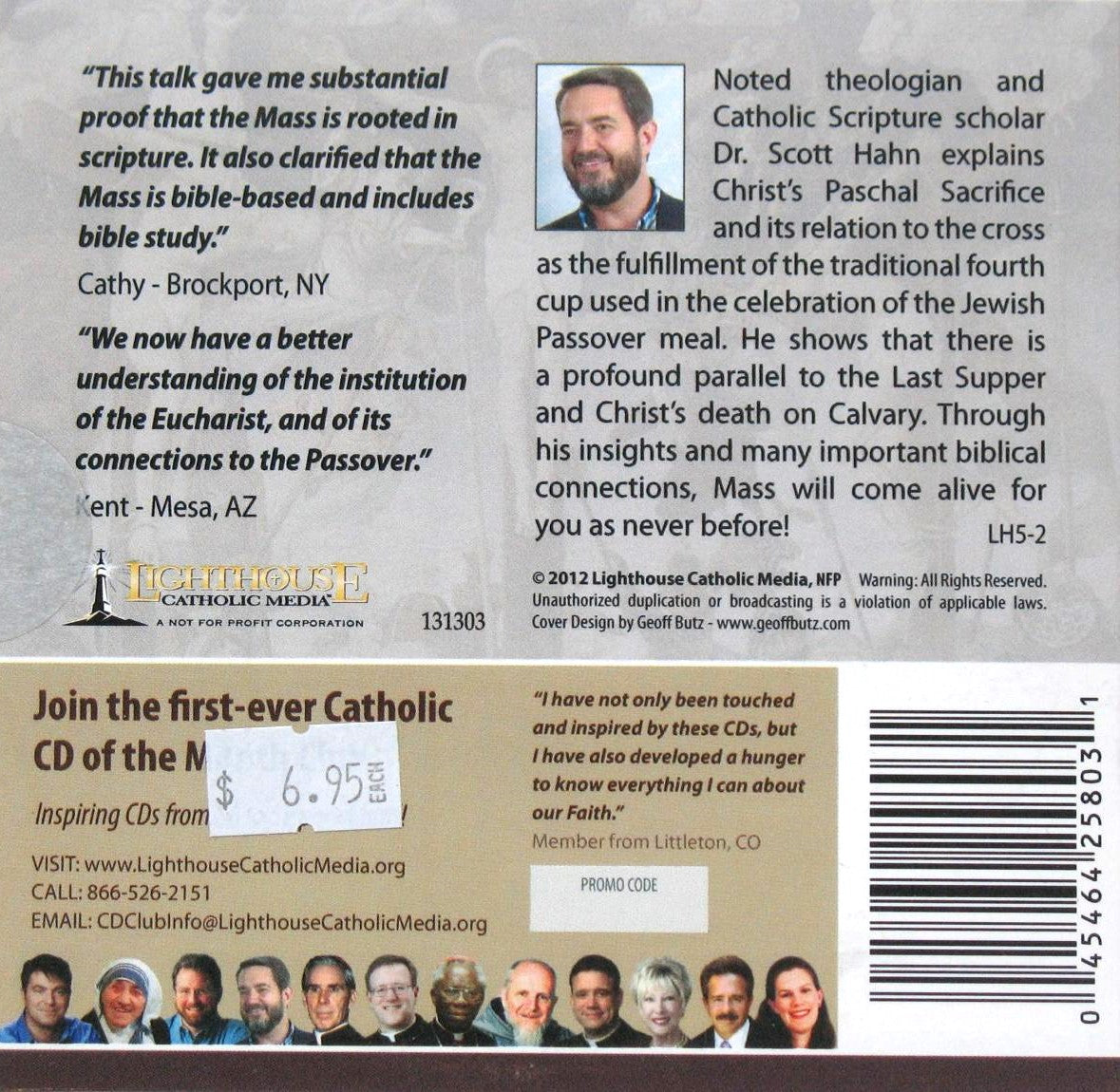 The Fourth Cup - Christ's Paschal Sacrifice - CD Talk by Dr. Scott Hahn