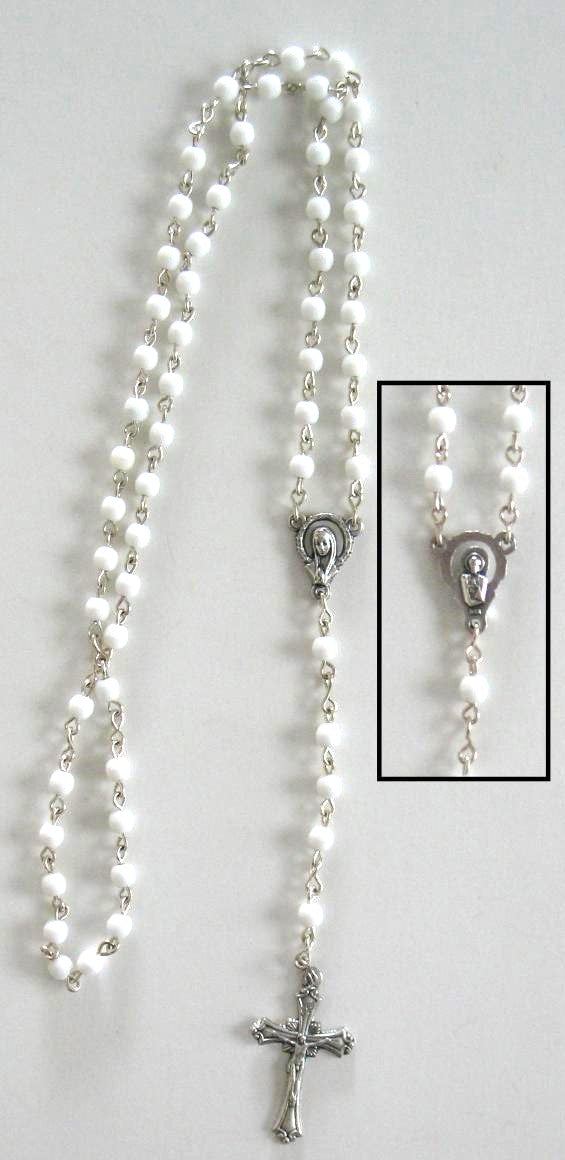 Rosary - Chain with Very Small Glass Beads