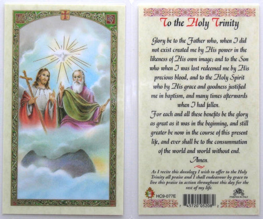 Laminated - Holy Trinity