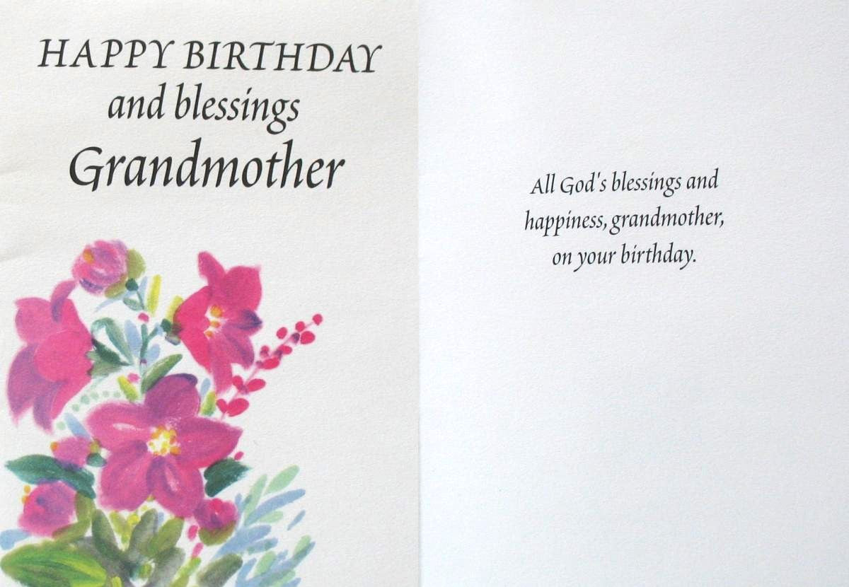 Grandmother Birthday Greeting Card