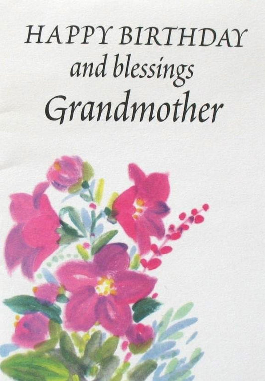 Grandmother Birthday Greeting Card