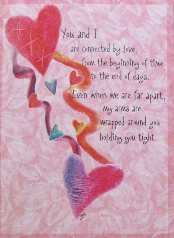 Missing You Greeting Card by Legacy with Deluxe Envelope