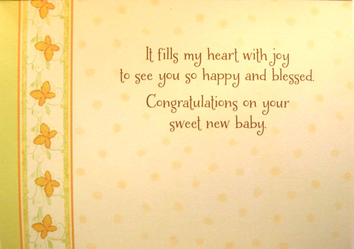New Baby Greeting Card by Legacy