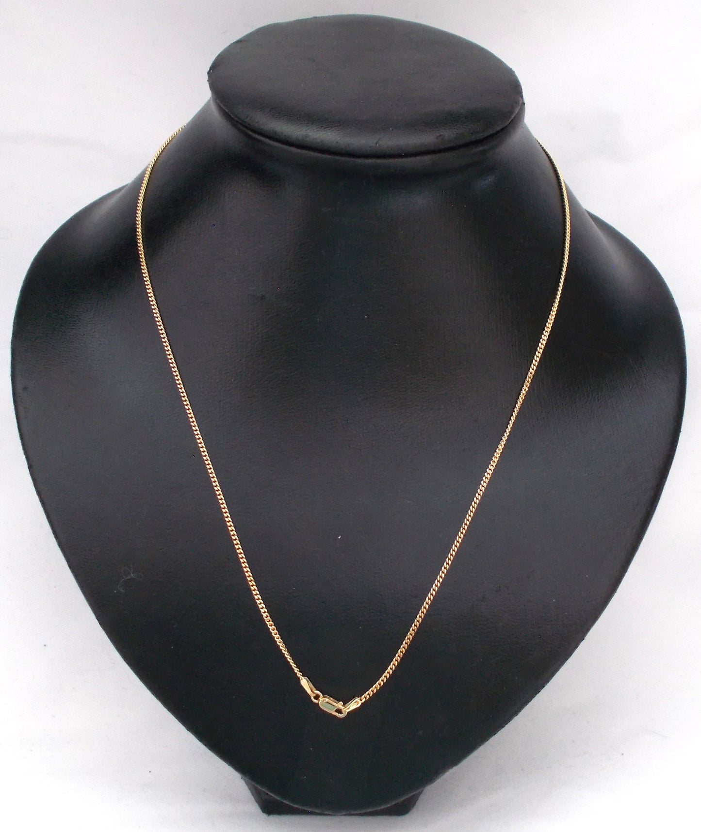 10K Gold Fine Curb Chain - 20"