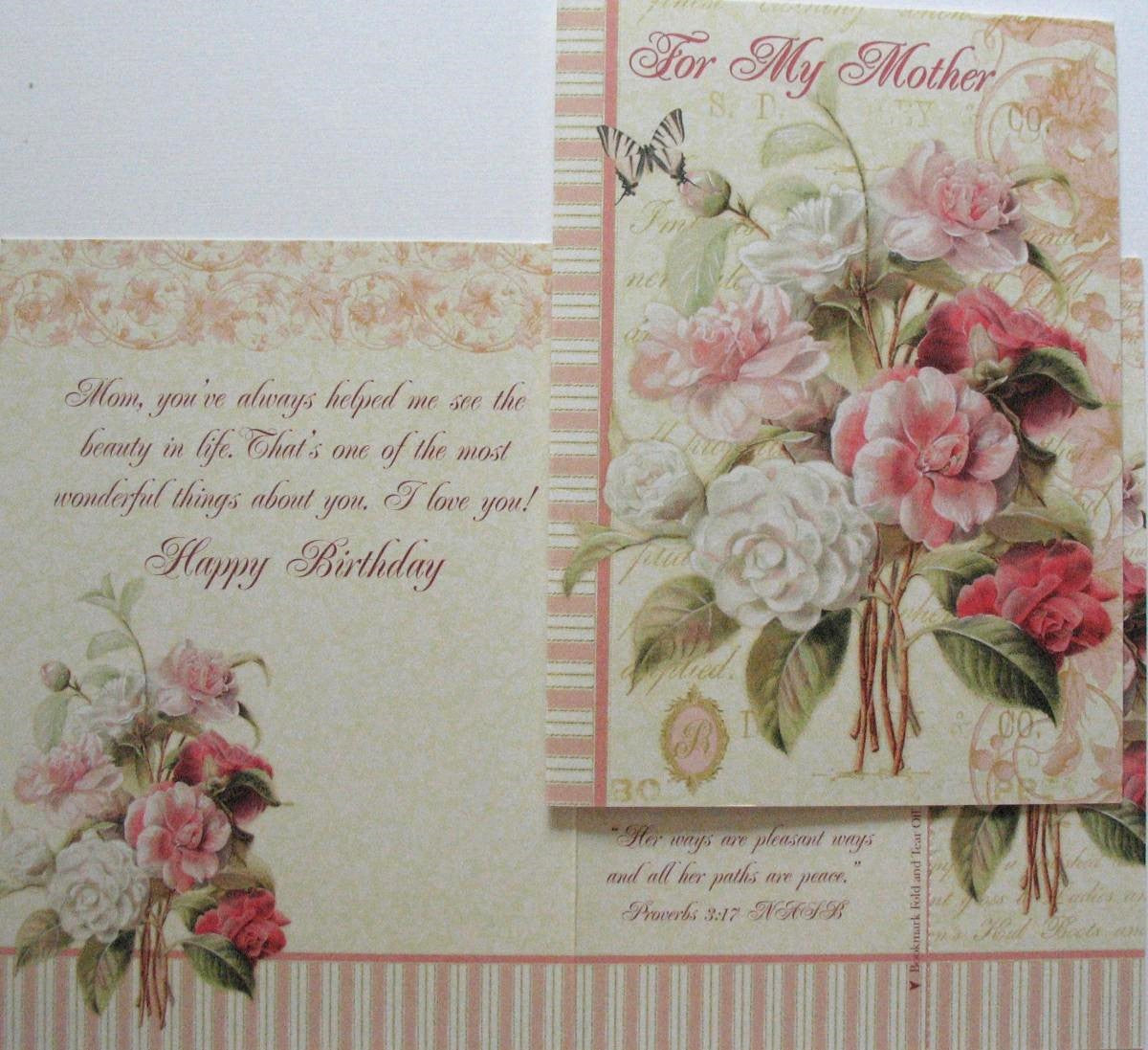 Mother Birthday Greeting Card by Legacy with Deluxe Envelope