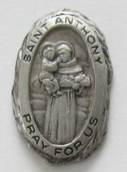 Saints Pewter Pocket Tokens