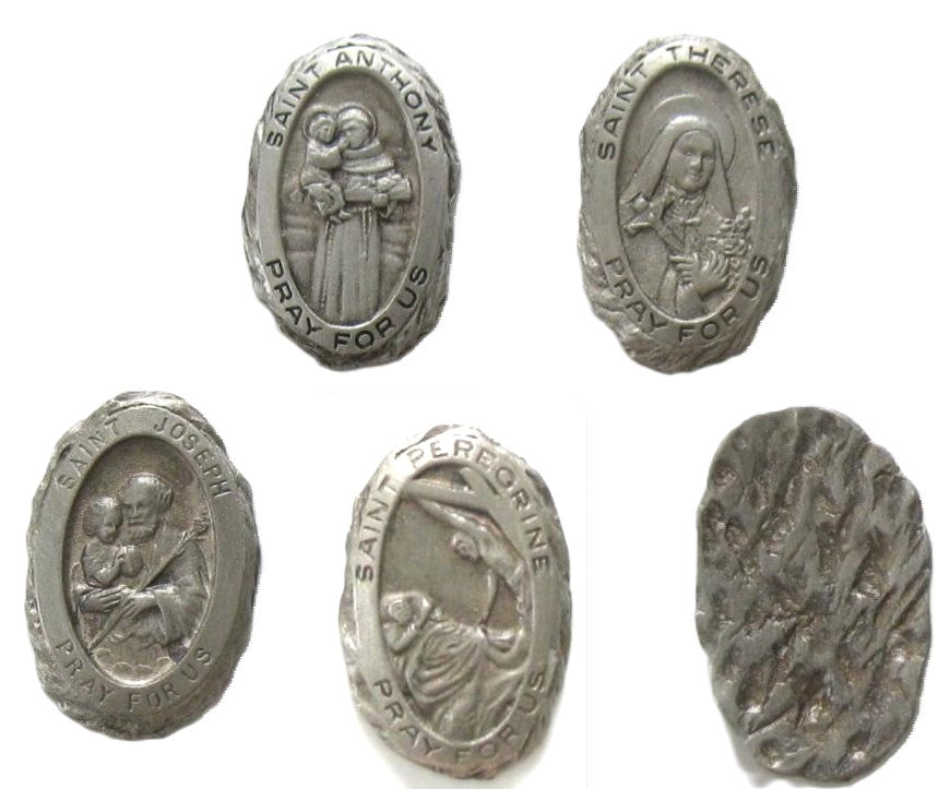 Saints Pewter Pocket Tokens