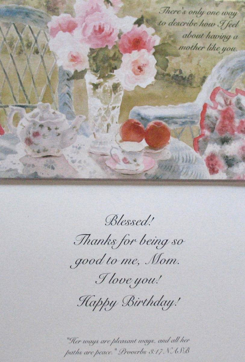 Mother Birthday Greeting Card by Legacy Value Card