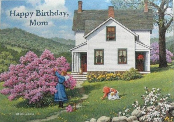 Mom Birthday Greeting Card by Legacy with Deluxe Envelope