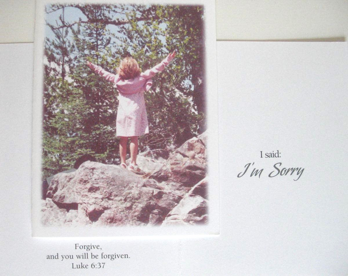 I'm Sorry Greeting Card