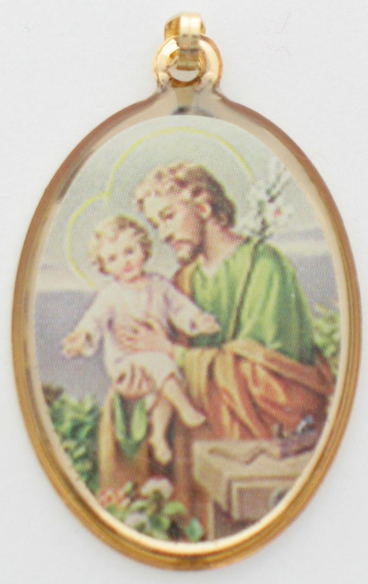 St. Joseph Medal - Coloured Picture