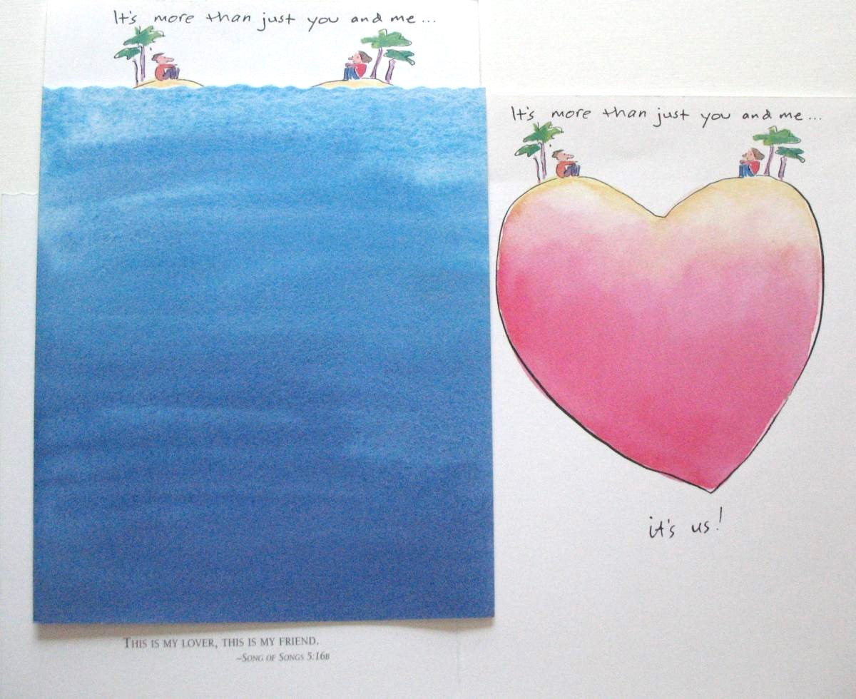 Love Greeting Card - Us - Connections Series