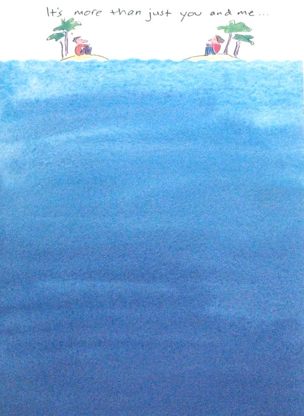 Love Greeting Card - Us - Connections Series