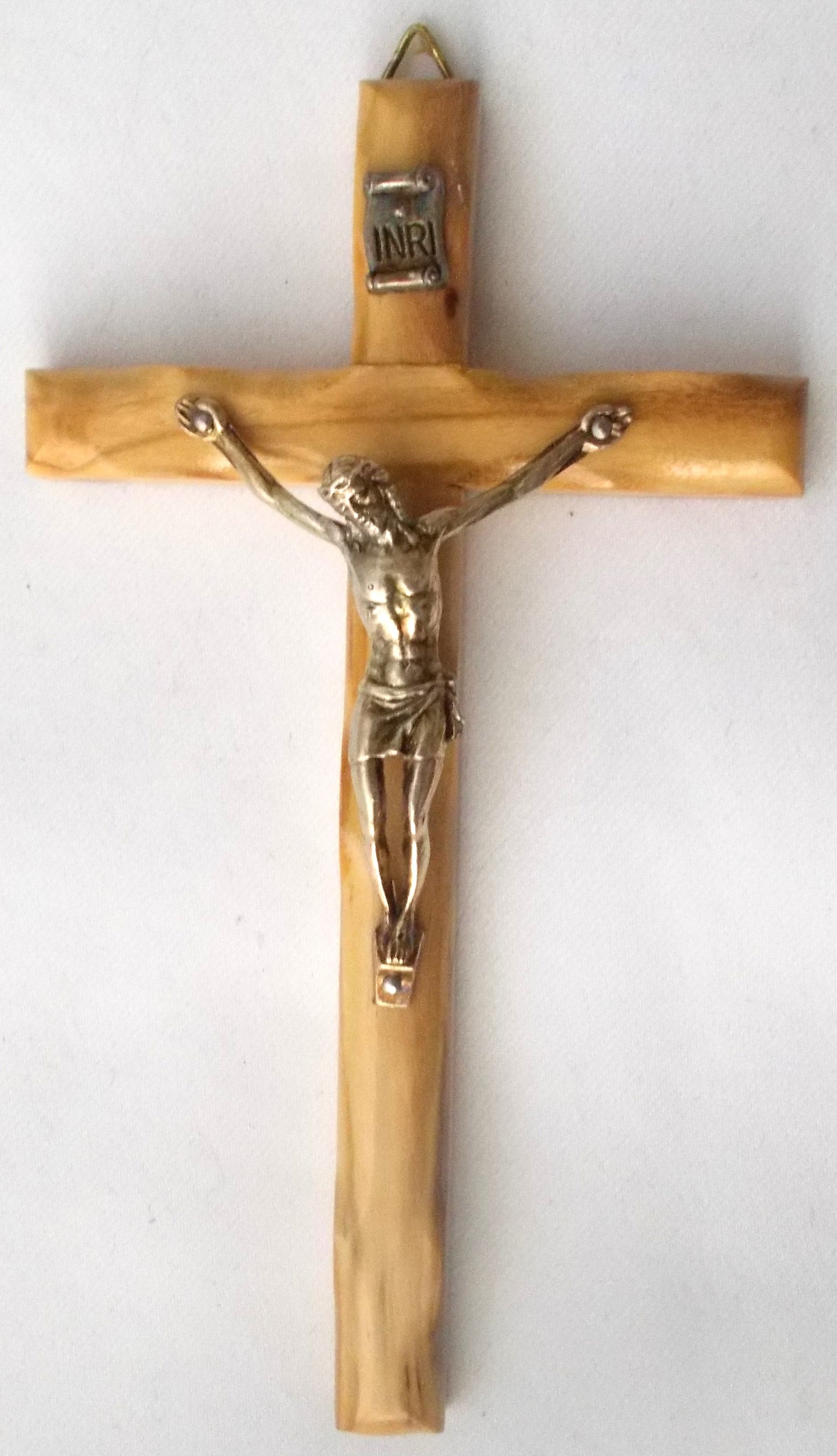 5" Olive Wood Crucifix