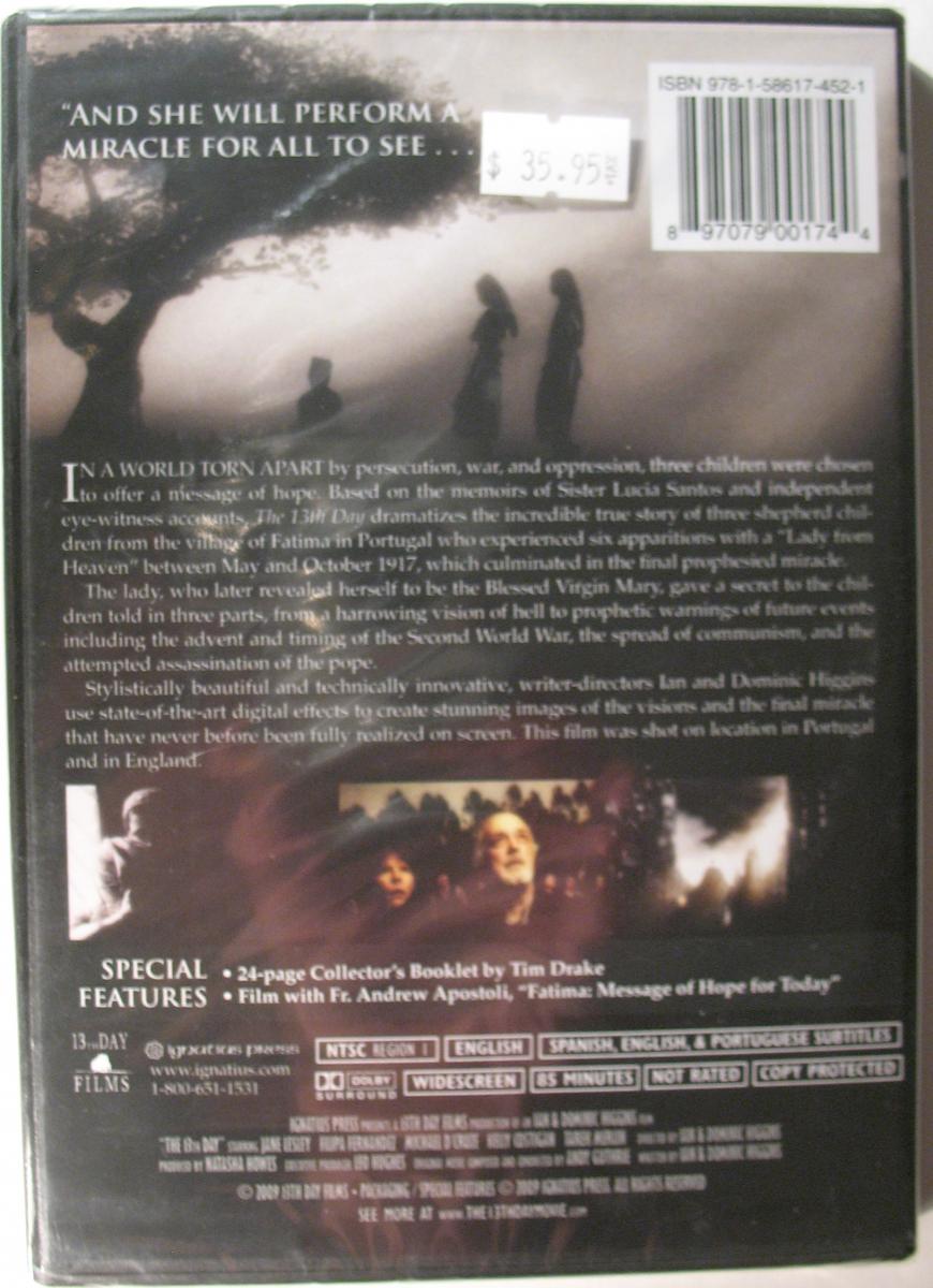 The 13th Day DVD (Fatima)