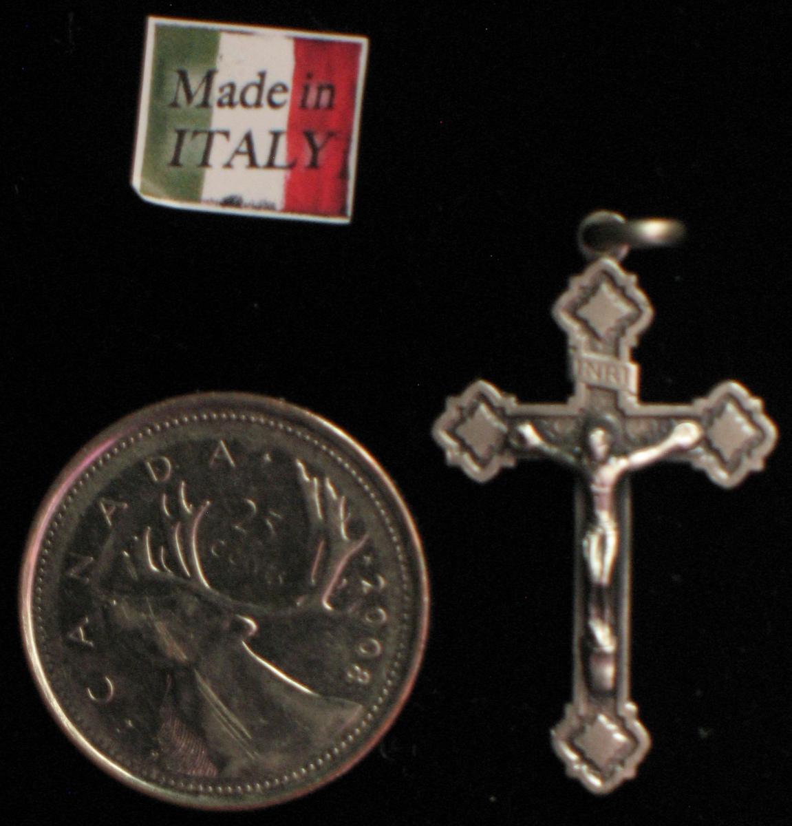 Crucifix - Sterling Silver Renaissance