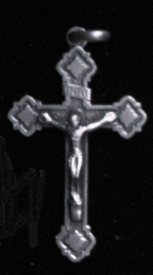 Crucifix - Sterling Silver Renaissance