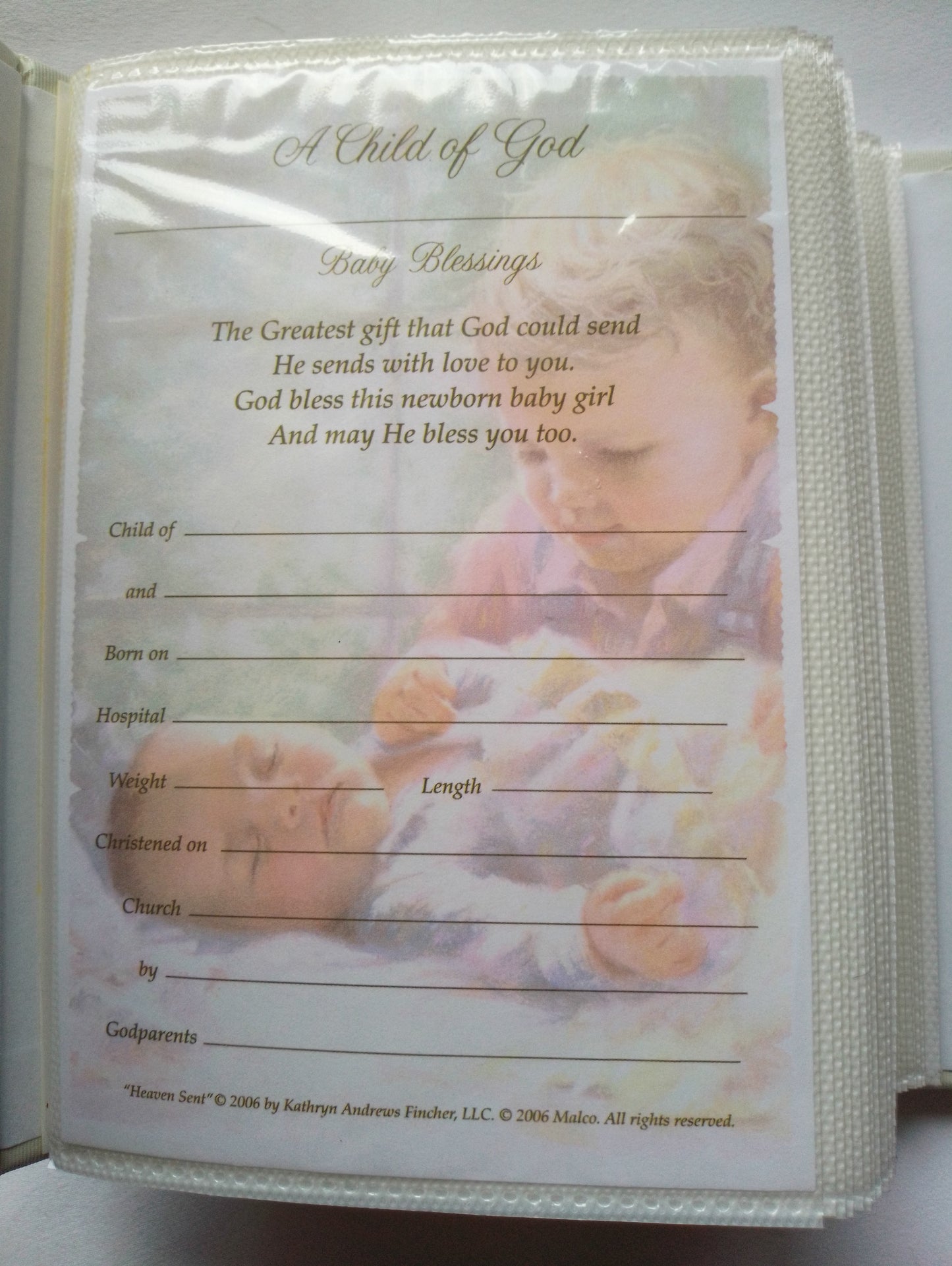 Our New Baby Girl Photo Album