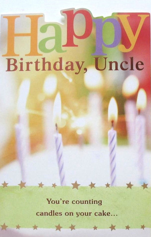 Uncle Birthday Greeting Card