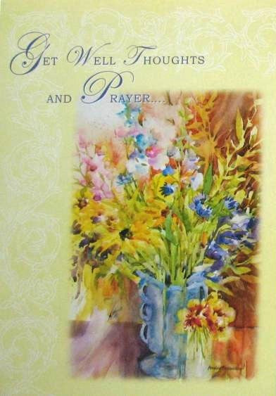 Get Well Greeting Card