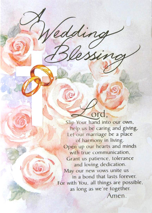 Wedding Blessing Greeting Card