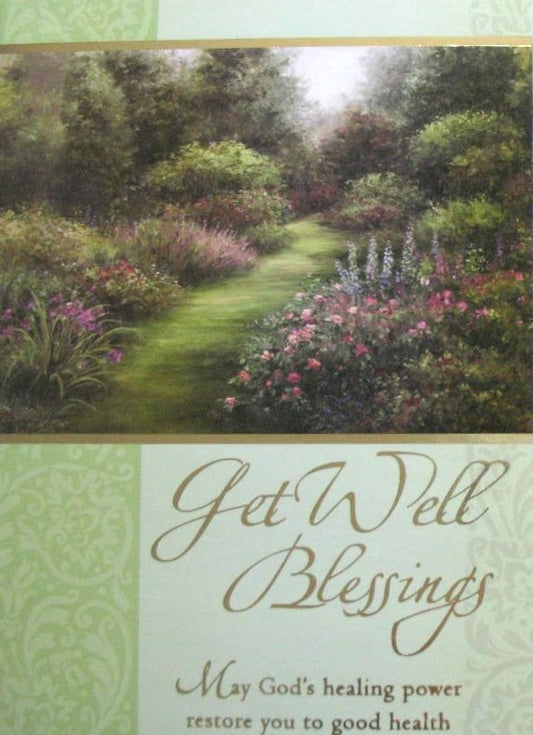 Get Well Greeting Card