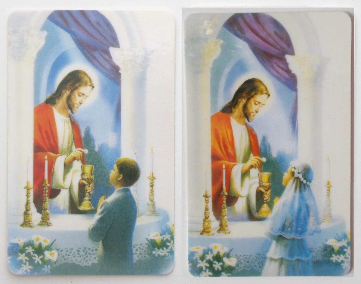 First Communion Remembrance Card