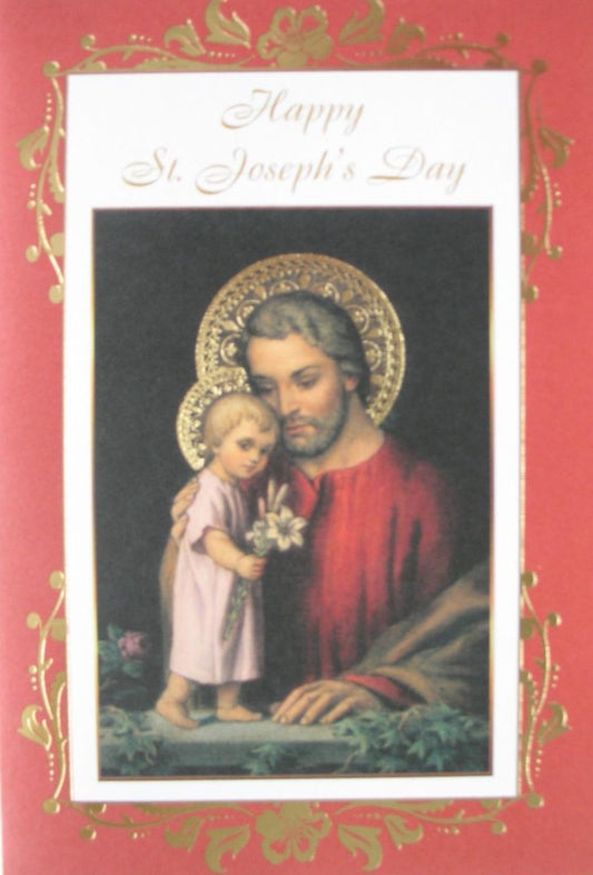 St. Joseph's Day Greeting Card