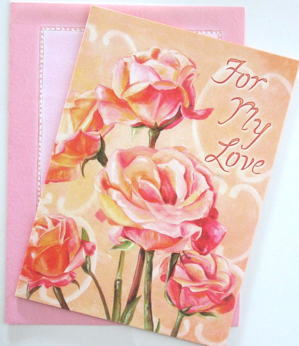 Anniversary - To My Wife - Greeting Card by Legacy with Deluxe Envelope