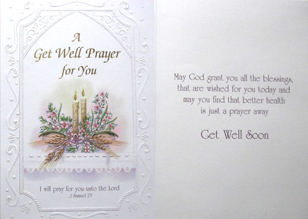 Get Well Greeting Card