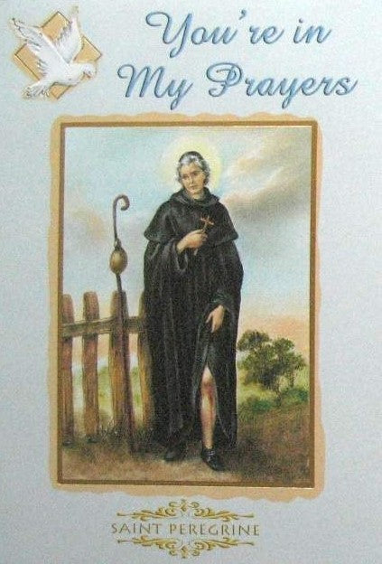 St. Peregrine ( Cancer ) Get Well Greeting Card