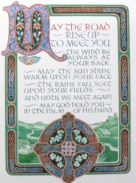 Irish Blessing Greeting Card