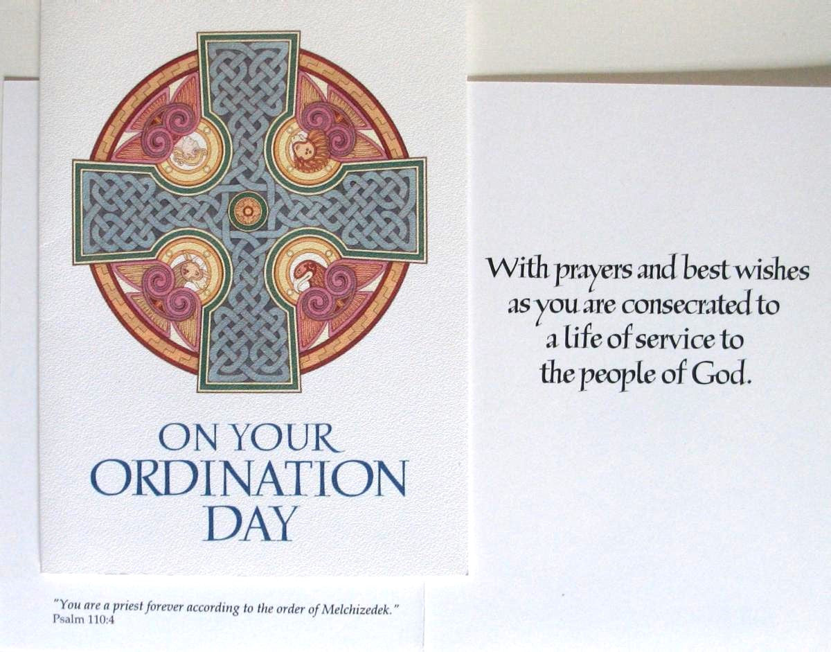 Ordination Greeting Card