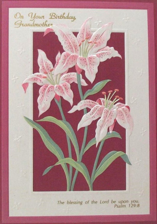 Grandmother Birthday Greeting Card