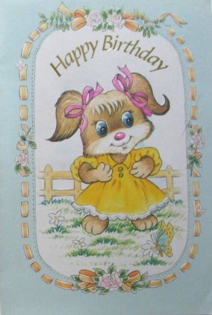Child Birthday Greeting Card - Pop-up