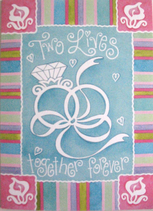 Engagement / Wedding Greeting Card by Legacy with Deluxe Envelope