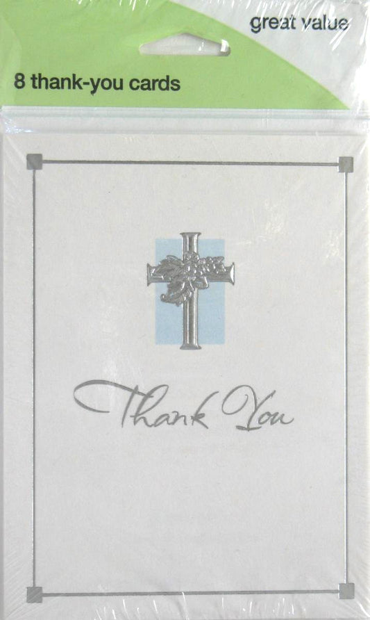 Thank You Cards - Package of 8 - One Design