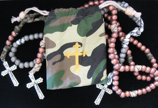 Rosary - Cord Paracord - Faith In Service