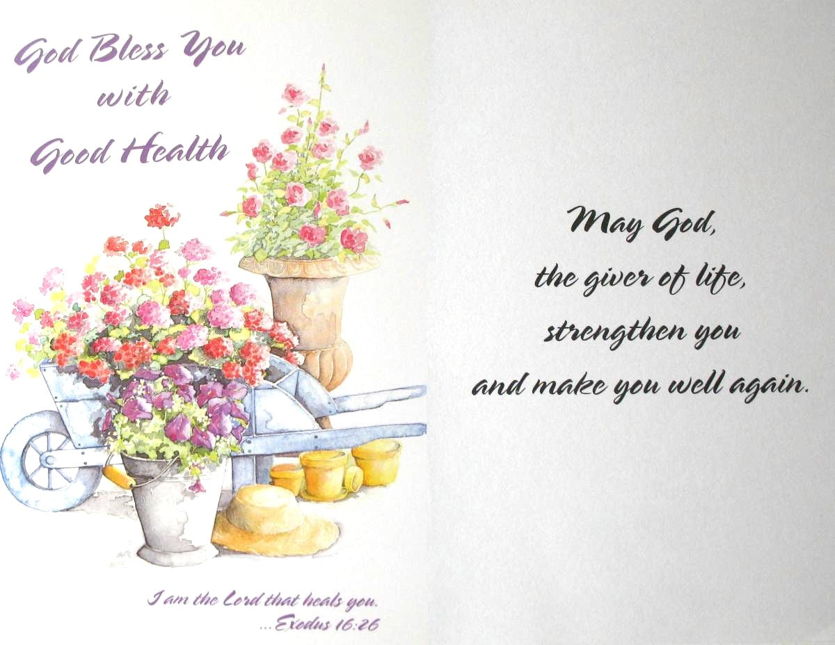 Get Well Greeting Card