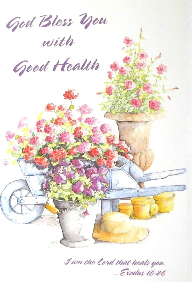 Get Well Greeting Card