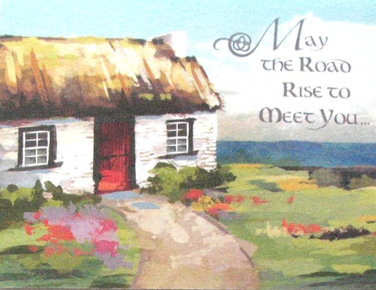 Irish Blessing Greeting Card by snail's pace
