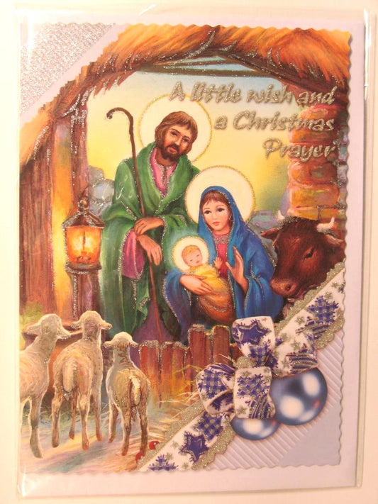 Christmas Greeting Card -A Little Wish