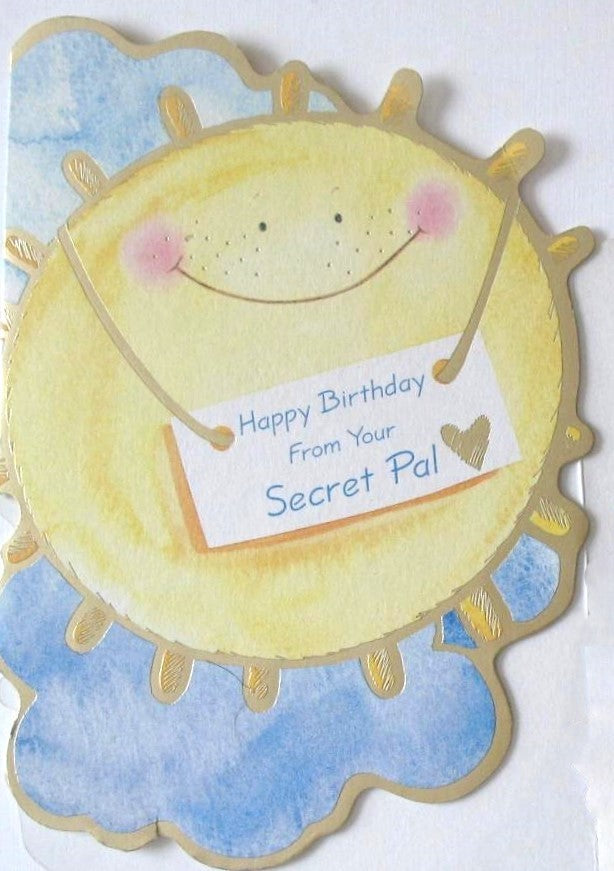 Birthday Greeting Card From Your Secret Pal